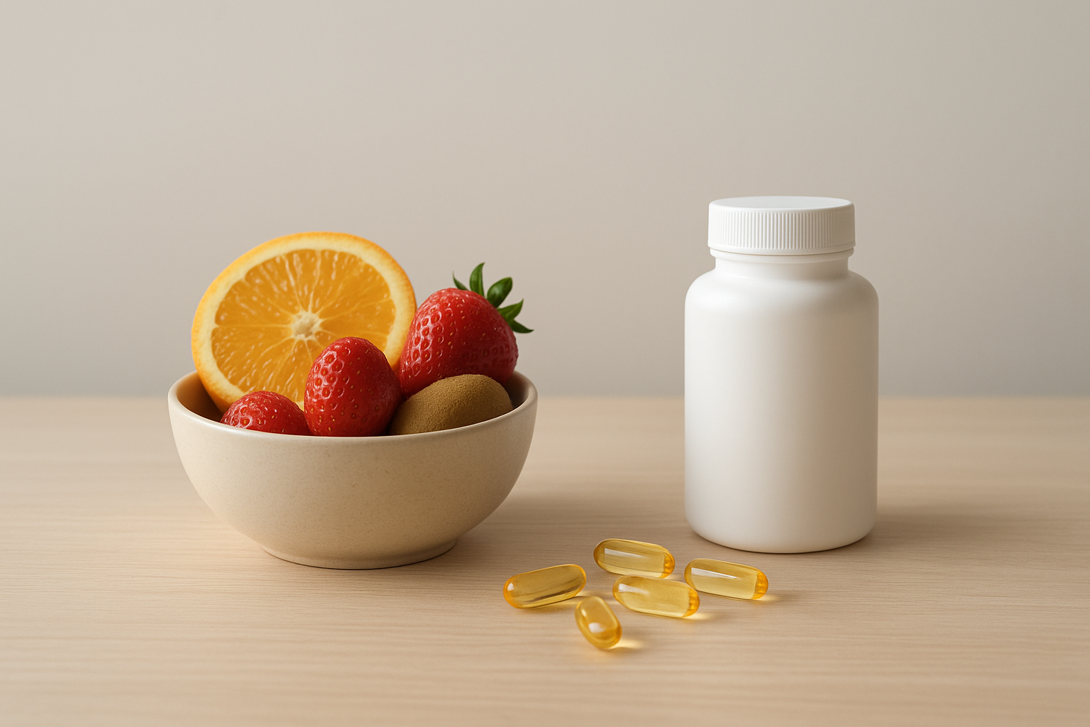 Vitaminok ételből vagy kapszulából? Az igazság a kettő között van